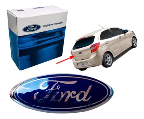 Emblema Da Tampa Traseira Original Ford Ka