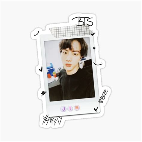 Seokjin Cute Sticker For Sale By Marisaurban Redbubble