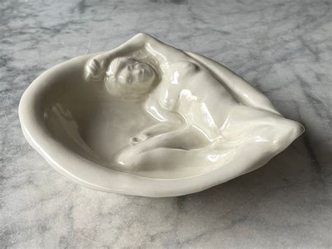 Made To Order Porcelain Nude Bowl Erotic Figure Ash Tray Art Etsy