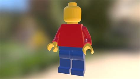 mecabricks lego minifigure  model  mecabricks aec sketchfab
