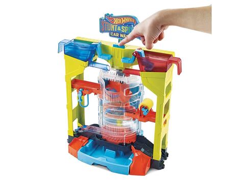 Carrinho Hot Wheels Conjunto De Jogos Para Lavagem De Carros Para Acrobacias Worten Pt