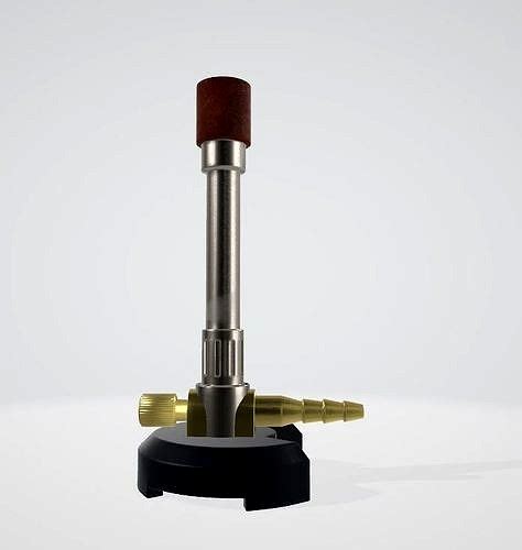 Bunsen Burner 3d Model