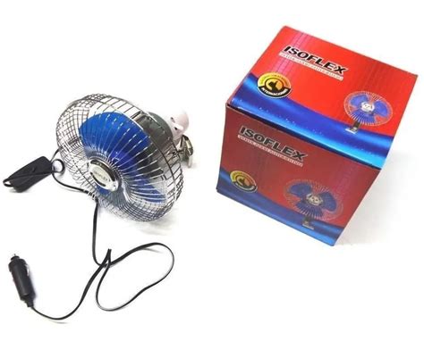 Ventilador Automotivo Carro Caminhão Trailer Kombi 6 polegadas 12V