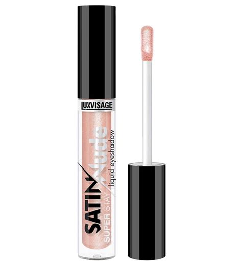 Тени для век жидкие LUXVISAGE SATIN NUDE super stay тон 202 Pastel Peach 3 5 г купить с