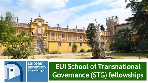 School Of Transnational Governance Stg Fellowships At Eui