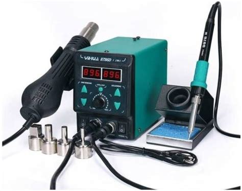 Yihua D I In Hot Air Gun Soldering Station Thermostatic Smd Rework Fast Heating