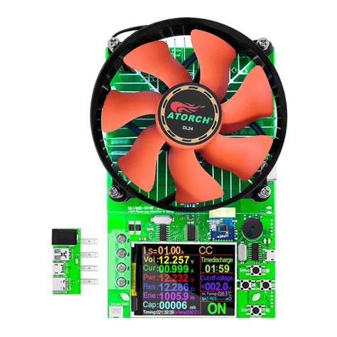 150 Вт 200 В 30 А Электронный тестер нагрузки 4-проводной цифровой ...