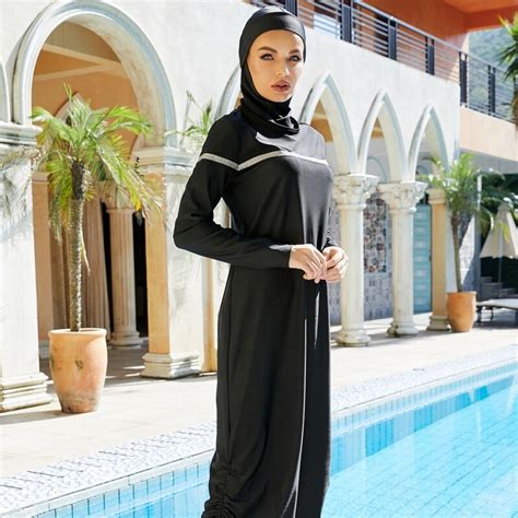 A Ld Pieces Muslim Swimming Bikini Suits Swimwea Grandado
