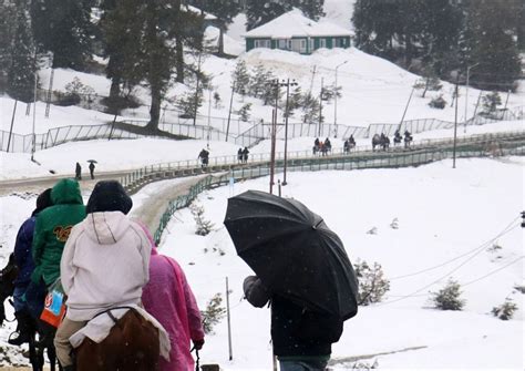 In Pictures: Fresh Snowfall In Gulmarg – The INS News