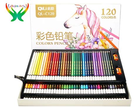 Lápiz de Color de 120 colores Caja Profesional dibujada a mano lápiz