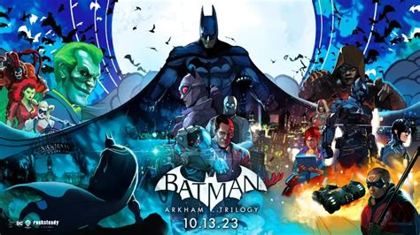 Batman Arkham Trilogy Revela Su Fecha De Lanzamiento En Switch