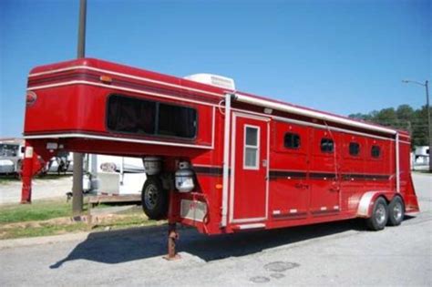 Used 1993 Sundowner 2 Horse Trailer With Living Quarters Dixie Horse