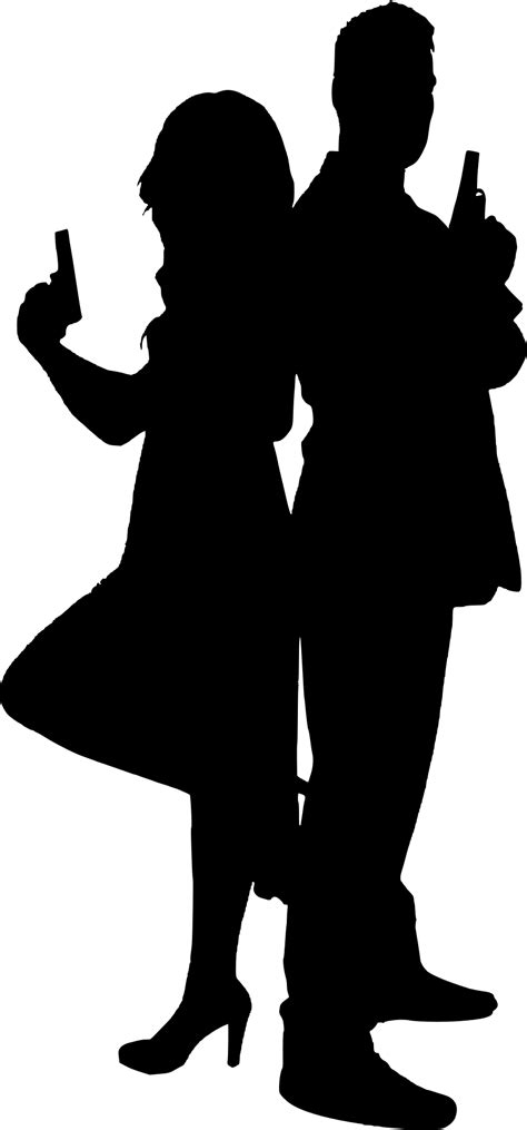 James Bond Silhouette Clip Art