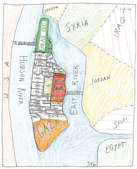 View Of The World From 9th Avenue And Steinbergian Cartography Saul