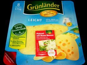 Grünland, Grünländer leicht, 17% Fett, mit Joghurtkulturen Kalorien ...