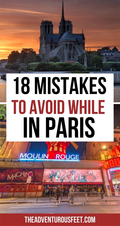 Paris travel tips: 18 Big Mistakes to avoid while traveling in Paris ...