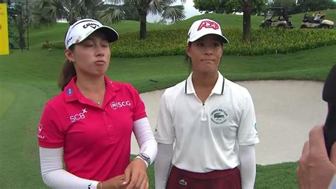 Atthaya Thitikul And Celine Boutier Final Round Interview