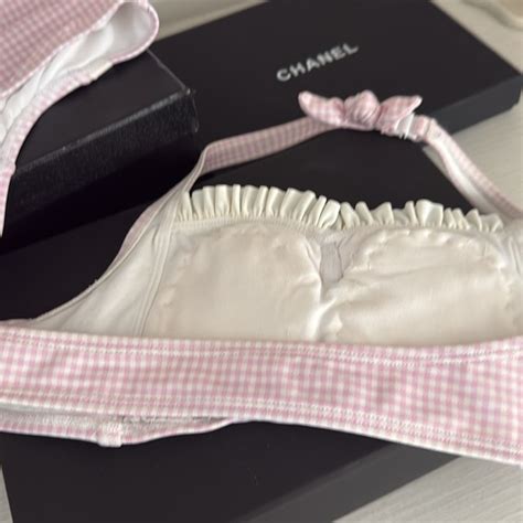 Lorna Jane Swim Janie And Jack Bikini Purple Gingham Retro Size