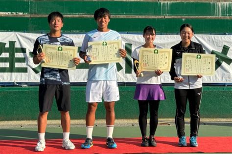 春の関東学生トーナメント、男子は田中佑が3連覇、女子は鈴木渚左が初優勝！ 共にダブルスも制し2冠達成the Digest Goo ニュース