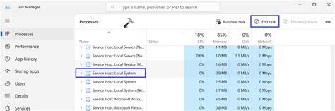 Solución uso elevado de CPU del host de servicio en Windows 11