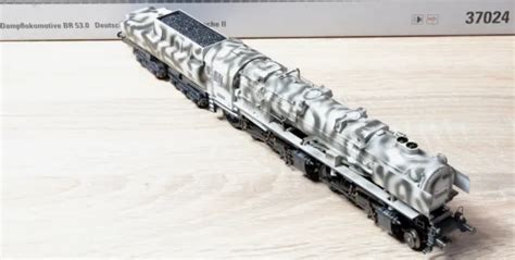 MÄRKLIN 37024 LOCOMOTIVE à Vapeur Mallet Br 53 Dr IN Camouflage Hiver