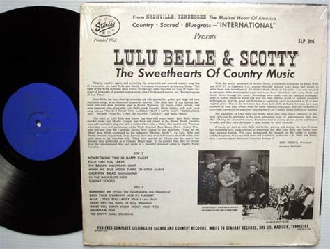 Lulu Belle Scotty The Sweethearts Of Country Music Lp Ebay