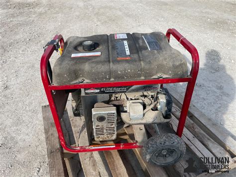 Briggs Stratton Elite Series 5 550 Watt Generator BigIron Auctions