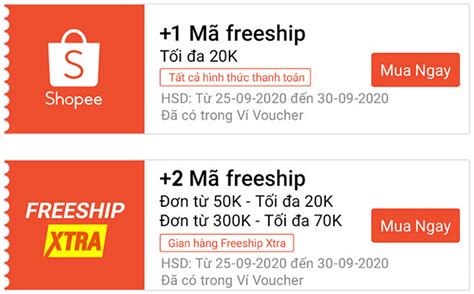 Mã Freeship Shopee Hôm Nay 50 mã miễn phí vận chuyển Shopee đơn từ 0đ