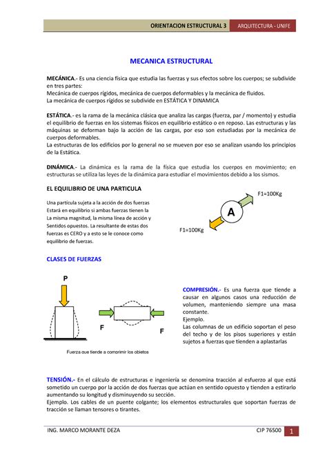 S Mecanica Estructural Mecanica Estructural Mec Nica Es Una