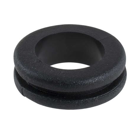 F4p 16mm Pvc Open Grommets Black Pack Of 100 16mmo Cef