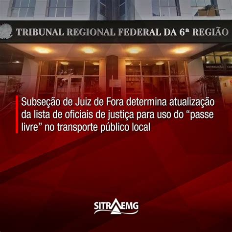 Subseção de Juiz de Fora determina atualização da lista de oficiais de