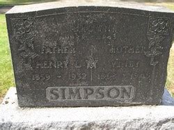 Henry Lewis Simpson Homenaje De Find A Grave