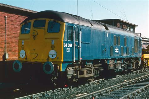 British Rail Class 24 Diesel Locomotive 24081 Crewe Locom Flickr