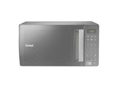 Micro ondas Consul 32 Litros CMS45 Inox o Melhor Preço é no Zoom