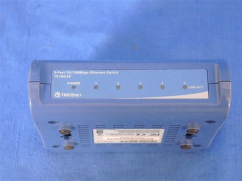Trendnet TE100-S5/AS) 5-Port Ethernet Sw.
