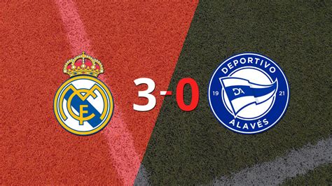 Goleada De Real Madrid 3 A 0 Sobre Alavés Infobae