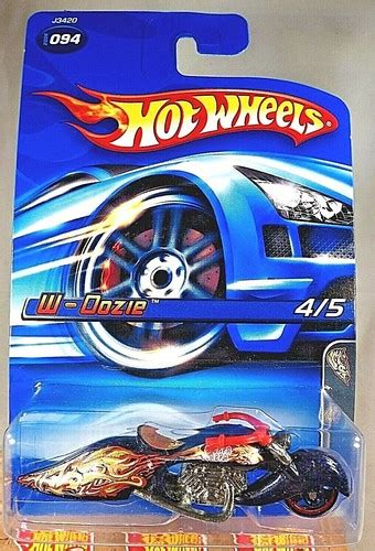2006 Hot Wheels 94 Highway Horror 4 5 W OOZIE Dark Blue W Black MC3 Sp