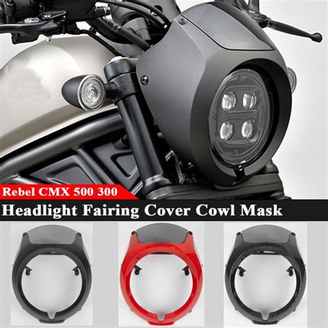 Cho Honda Rebel Cmx 500 300 Cmx500 Cmx300 Kính Chắn Gió Kính Chắn Gió Tấm Che Fairing Mặt Nạ Bảo