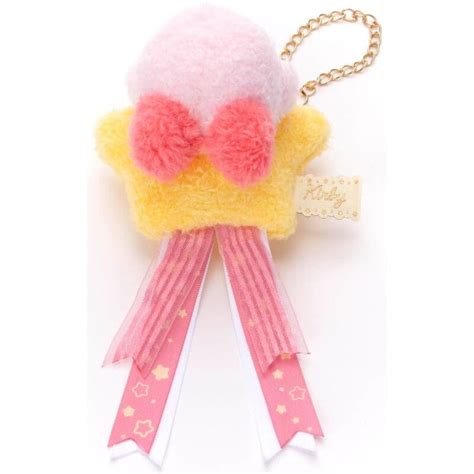 Kirby Mascot Plush Keychain Warp Star Strap Osumashi Warp Kirby - Kirby ...