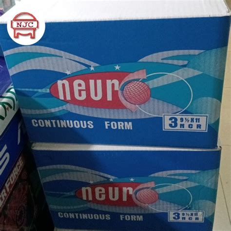 Jual Kertas Continuous Form Neuro X Ply K Ncr Warna Paper