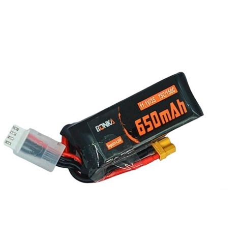 Bonka 11 1V 650mAh 75C 3S Lipo Battery Buy Online At Low Price In India