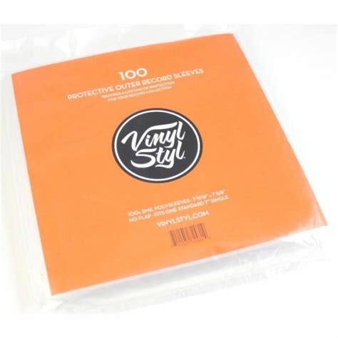 Vinyl Styl Plastic Outer Sleeves Pack Musiczone Vinyl