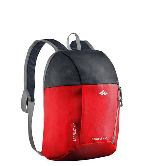 Детский рюкзак ARPENAZ QUECHUA - ruby-charcoal gray