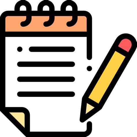 note icon journal emblem task indicator annotation mark document