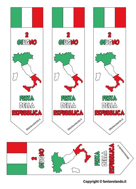 Festa Della Repubblica I Segnalibri Fantavolando