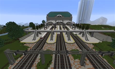 Train Station Minecraft Map