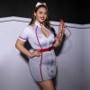 JSY Sexy Lingerie P61115 Plus Size SX1856 купити в інтернет магазині ціни на костюм медсестри