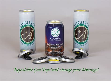 Augusta Label Packaging Launches Resealable Can Tops