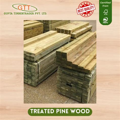 Treated Pine Wood At Rs 551 Cubic Feet Pine Wooden In New Delhi ID