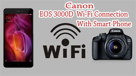 Canon Eos D Wifi Connection With Smartphone Youtube